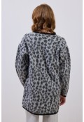 LEOPAR HIRKA GRİ