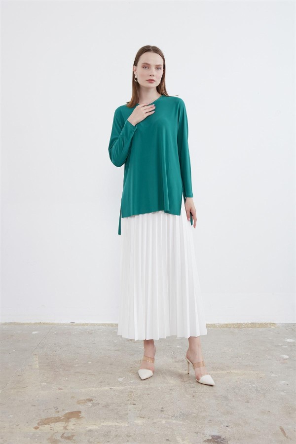 Basic Tunik Benetton Yeşili