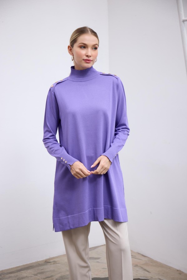 Candy Merserize Tunik Lila