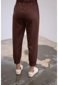 PİKAP JOGGER PANTOLON-KAHVERENGİ