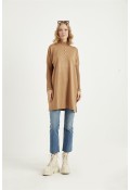 Roza Merserize Tunik-CAMEL